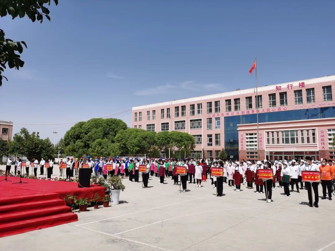 绍兴市援疆助力举办2022年阿瓦提县职业技能大赛